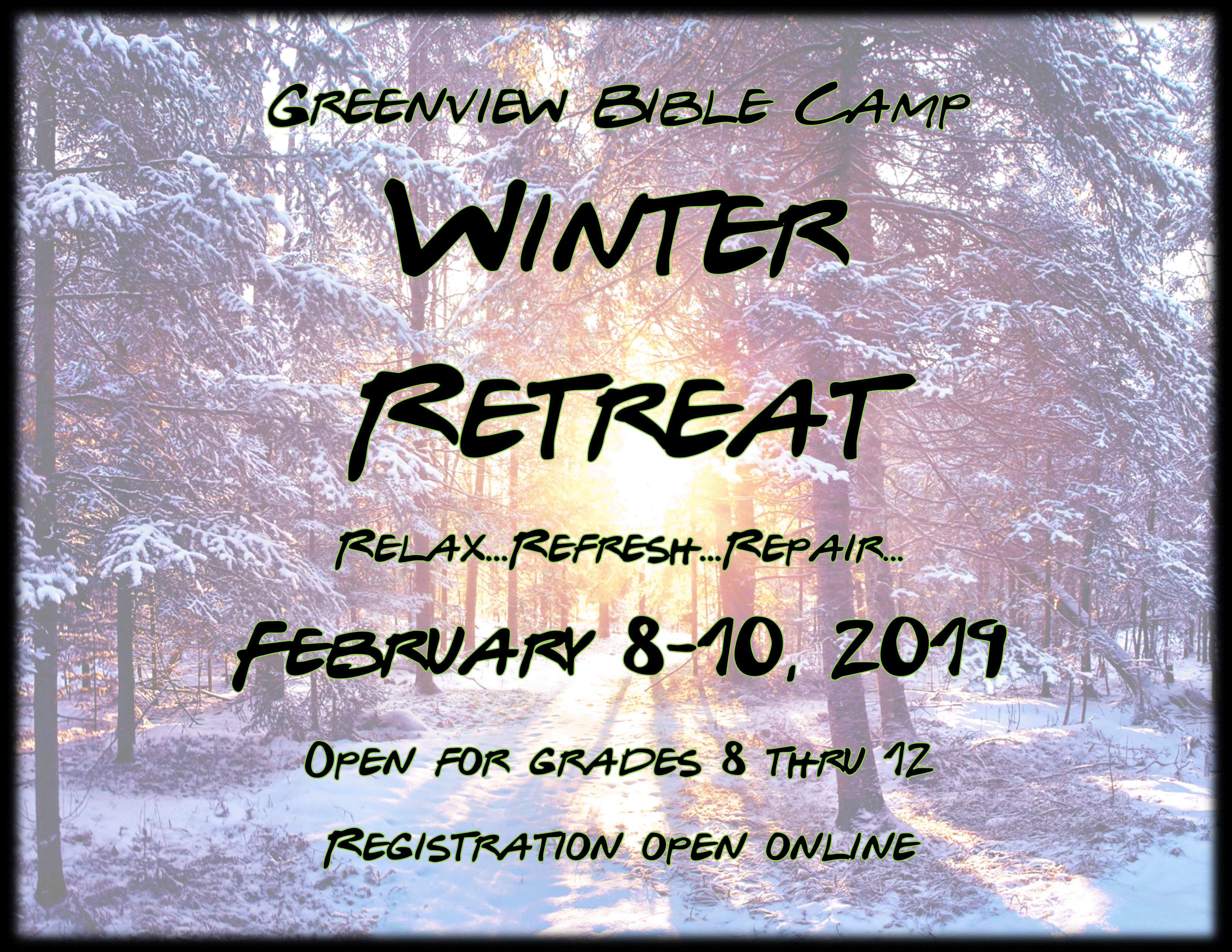 Winter Retreat | Greenview Bible Camp